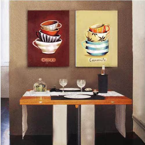 简约现代餐厅静物油画纯手绘客厅无框画装饰画壁画挂