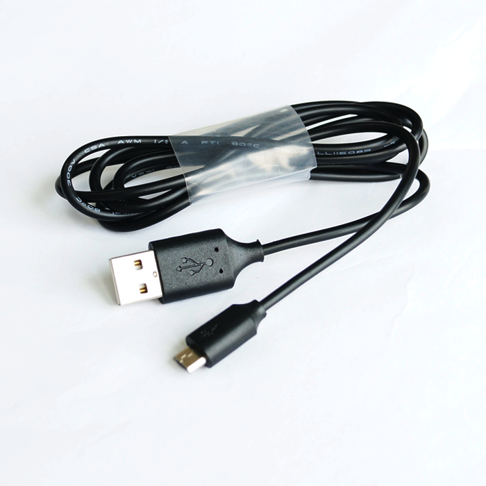 Micro USB电源线 独家原装 黑色 1.2m 电源线