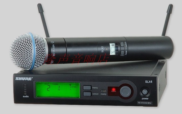 SHURE SLX24/BETA58A UHF无线话筒 厂家直售批发 终身免费保修