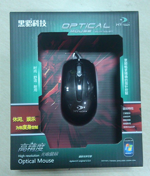 黑貂科技HD-6820 黑貂光电鼠标 商务 办公专用鼠标 实用鼠标