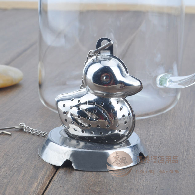 特价不锈钢茶包小鸭子型泡茶器滤茶器茶球茶包厨房调味包茶具配件