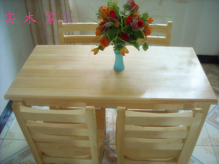 特价纯实木松木餐桌方桌炕桌简易桌学习桌木质写字桌电脑桌客厅桌