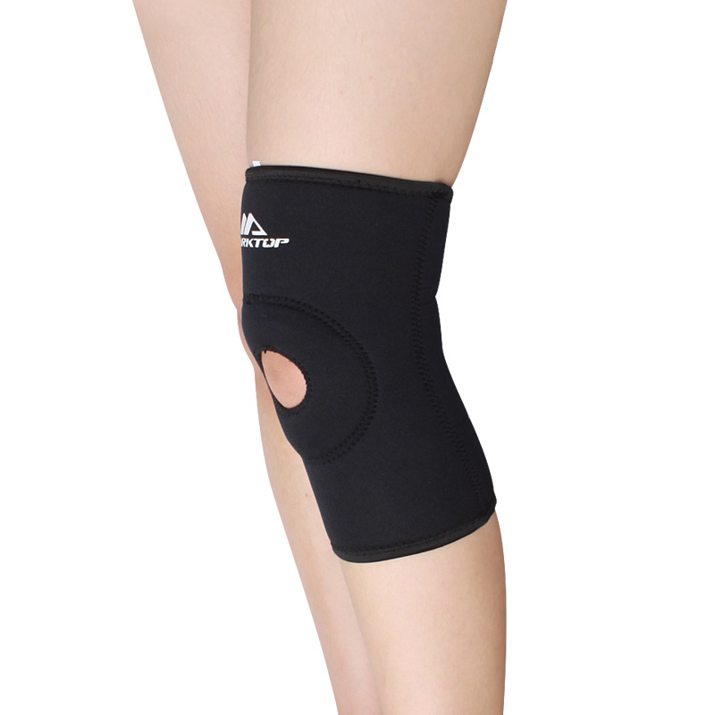 玛克拓普 新款专业运动护具护膝 优质T布透气缓解登山护腿 M5023