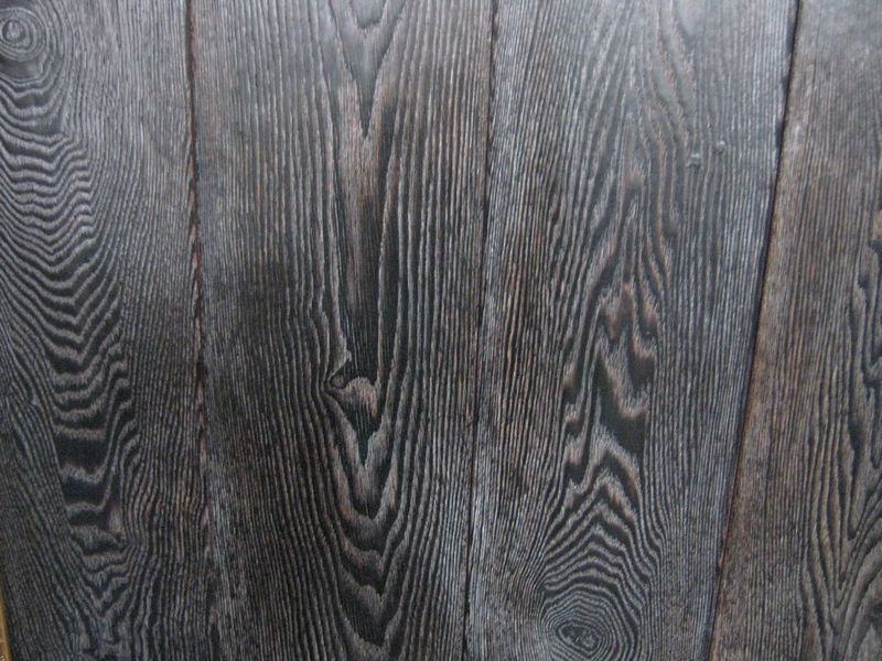 实木复合地板*白蜡木*碳化木地板*黑色（2毫米面材）