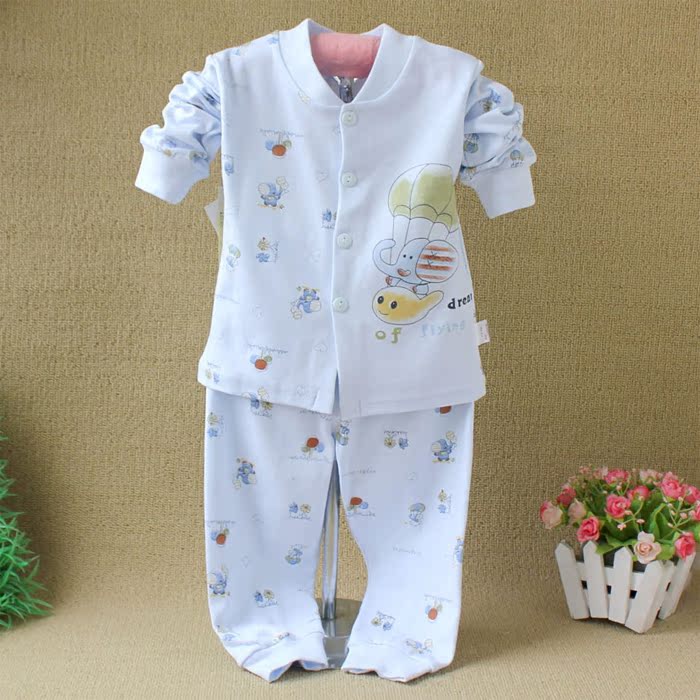 【天天特价】春季婴儿纯棉内衣套装新生儿婴儿衣服男女宝宝睡衣
