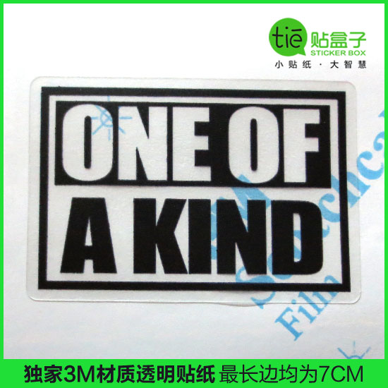 18 BIGBANG 透明贴纸 卡通贴纸 滑板贴纸 旅行箱贴纸 潮牌贴纸