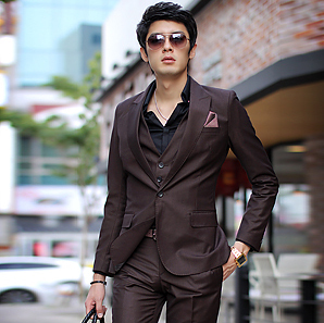 [2012正品质量]新款 韩版高档修身婚礼必备时尚休闲套装