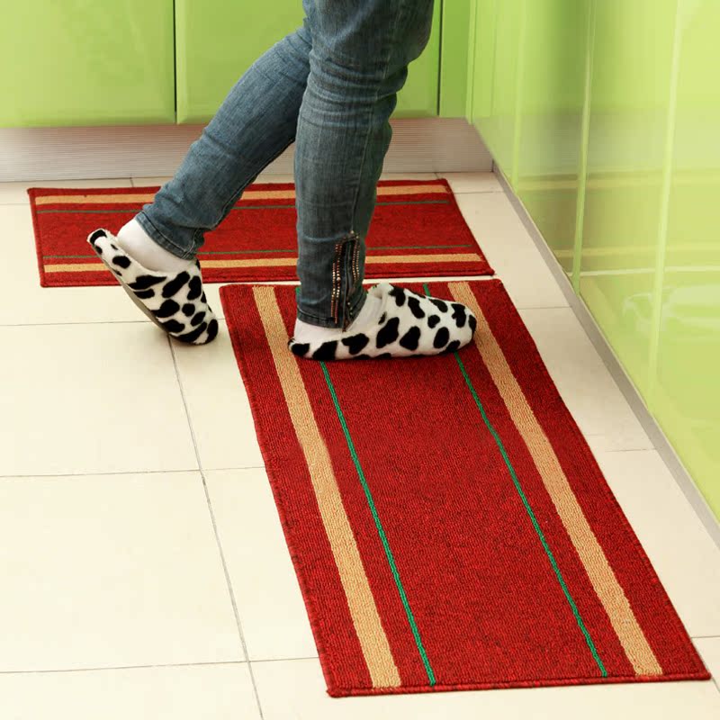 居家家 厨房浴室门口吸水地垫 进门蹭土地毯 脚垫 门垫 防滑垫