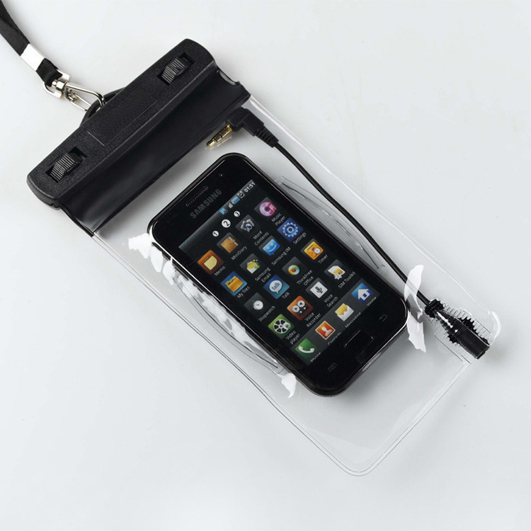 Reeyang惢阳 iphone5g手机防水袋 带防水耳机潜水袋 苹果4漂流包