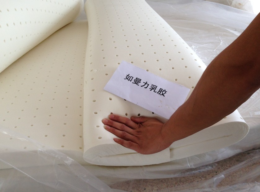 厂家供货如曼力天然乳胶床垫5cm 1.2/1.5/1.8席梦思单床垫 特价