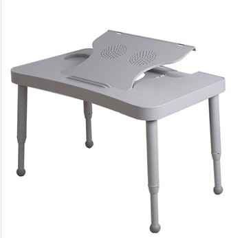 宅e族 防辐射款多功能床上笔记本电脑桌  改善脊椎 可调节写字桌