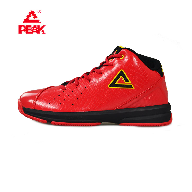 peak/匹克篮球鞋正品新款蛇纹男款减震耐磨运动鞋E33463A