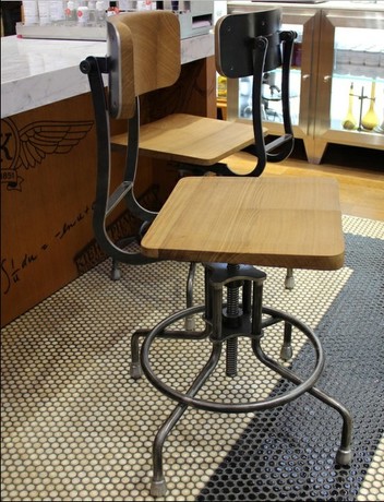 法式乡村复古怀旧loft工业风铁艺吧台椅休闲椅咖啡店椅餐椅靠背椅