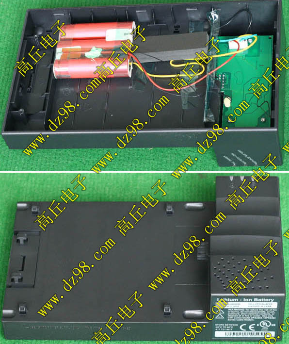 3.6V x3 UR18650F 10.8V 2200mAH 锂电池 直流 UPS 功能