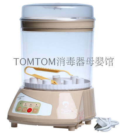 TOMTOM糖糖汤姆故事 婴儿奶瓶消毒器蒸汽消毒锅带烘干/消毒柜