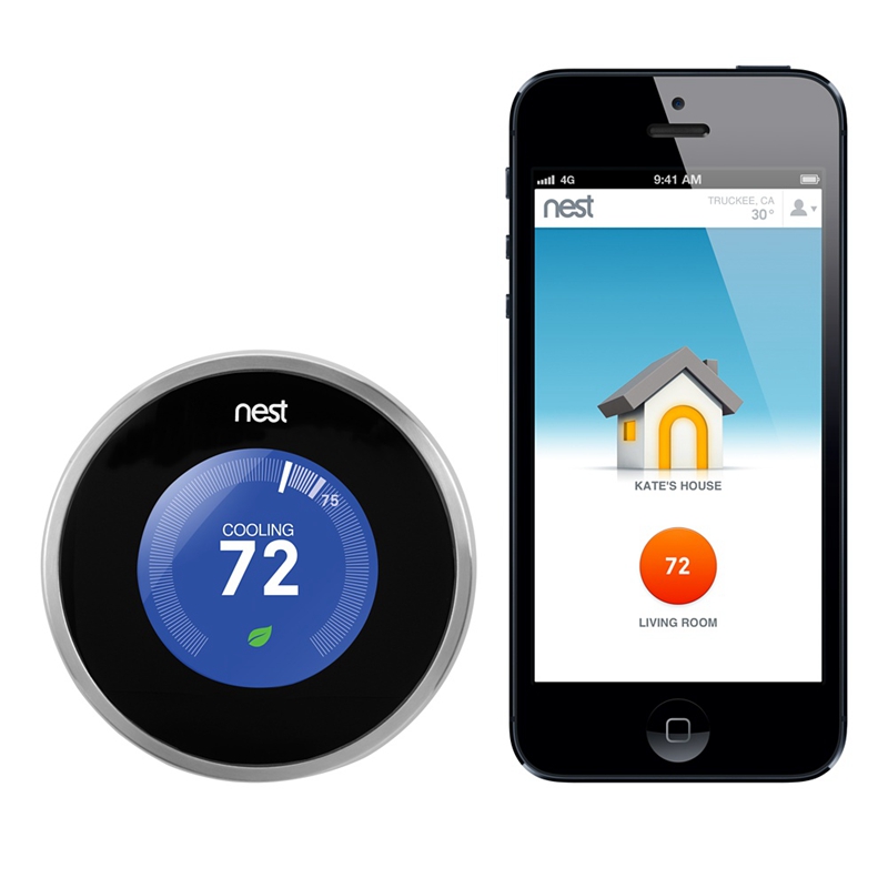 【预订】美国 Nest Learning Thermostat 二代智能怛温控制器