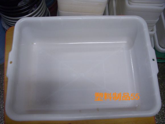 酒店塑料盆 塑料方盘 加厚收碗盆塑料盒 长方盆 长方形周转箱