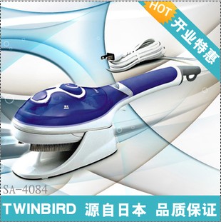 日本TWINBIRD双鸟SA-4084手持式熨斗蒸汽刷蒸汽熨刷挂烫机熨衣服