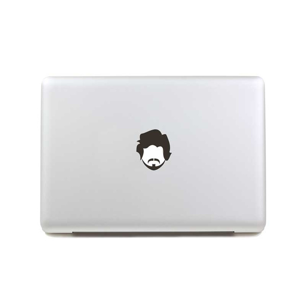 苹果笔记本电脑macbook proair 11357贴纸膜mac外壳贴膜 胡子大叔