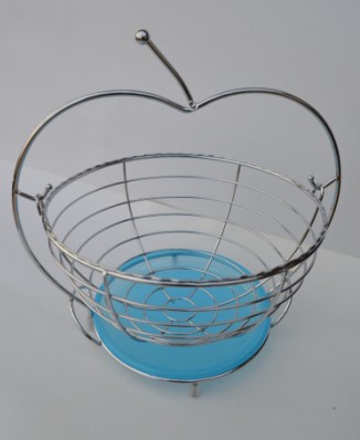 创意厨房水果盘 时尚餐饮摇摆 苹果造型餐具果盆 水果篮