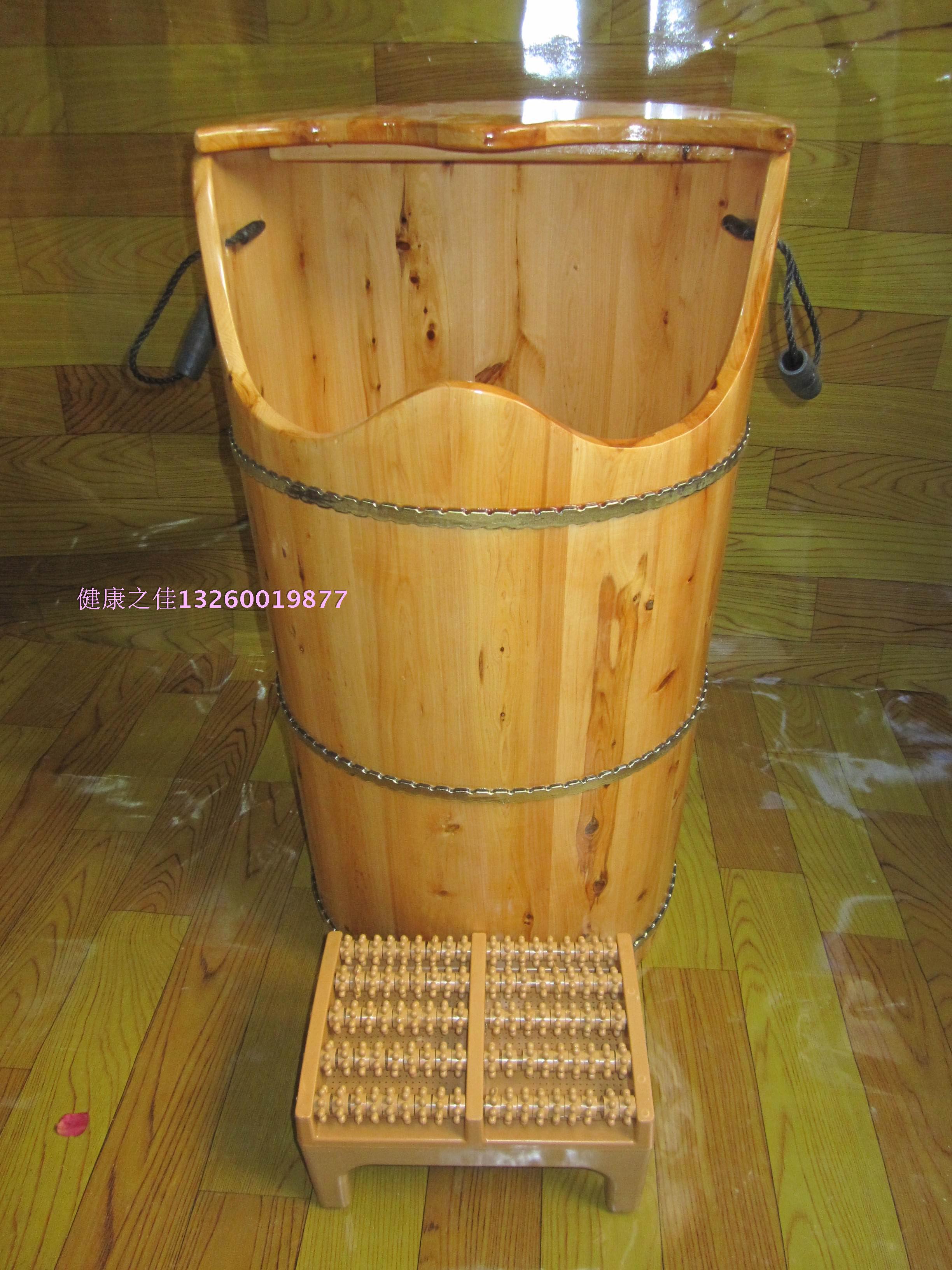 北京 香柏木泡脚木桶 足浴桶 泡脚桶 洗脚木桶 深水泡过膝盖木桶
