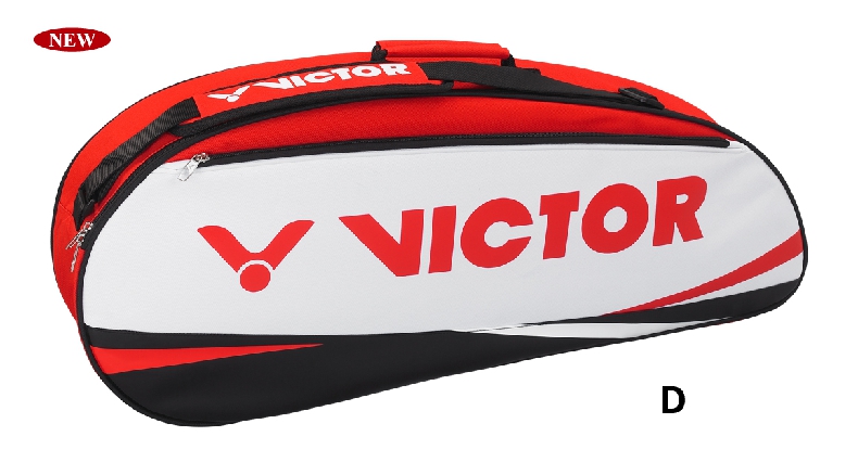 包邮专柜正品特价胜利Victor威克多BR5102单肩羽毛球包6支装三色