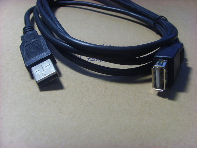 原装华为 USB延长线 双层屏蔽纯铜芯 USB2.0公母头 1.5米