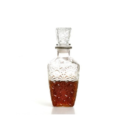 高档玻璃酒瓶 方钻石红酒瓶 250ml自酿药酒瓶 葡萄酒瓶 泡酒瓶
