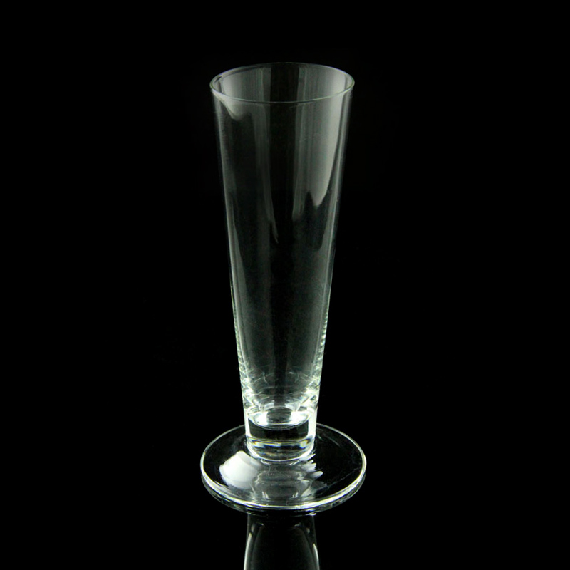 七彩玻璃匠 无色透明玻璃杯 小花插 叉口通底杯 10件免邮