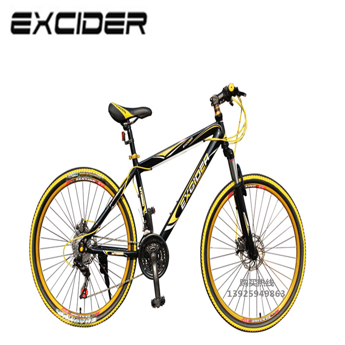 韩国EXCIDER品牌自行车山地26寸双碟刹变速21速山地车自行车包邮