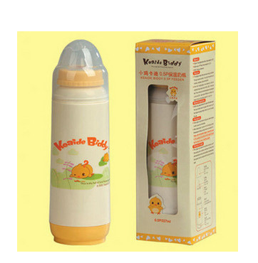 小鸡卡迪KD1056新生婴儿保温奶瓶(227ml)必备保温可达3-4小时