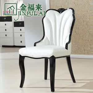金福来 韩式实木餐椅简约时尚餐椅餐厅椅子酒店餐椅特价C328橡木
