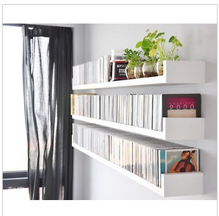 智辰隔板特价-U型搁板墙壁架简易书架置物架创意装饰家居