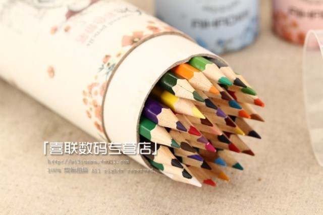 韩国文具 爱好 纯之风 彩色铅笔 儿童绘画/艺术写生专包邮