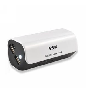 SSK飚王 SRBC516 风彩安移动电源 手机充电宝7500毫安