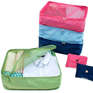 旅行必备 旅行收纳袋 韩国旅行防水收纳包整理袋 折叠衣物收纳袋