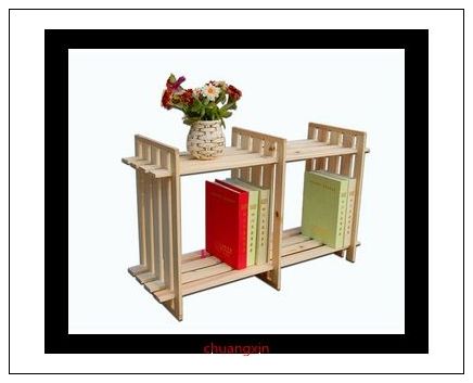 特价简易小创意多层花架卧室置物架宜家床头木质厨房实木隔板落地