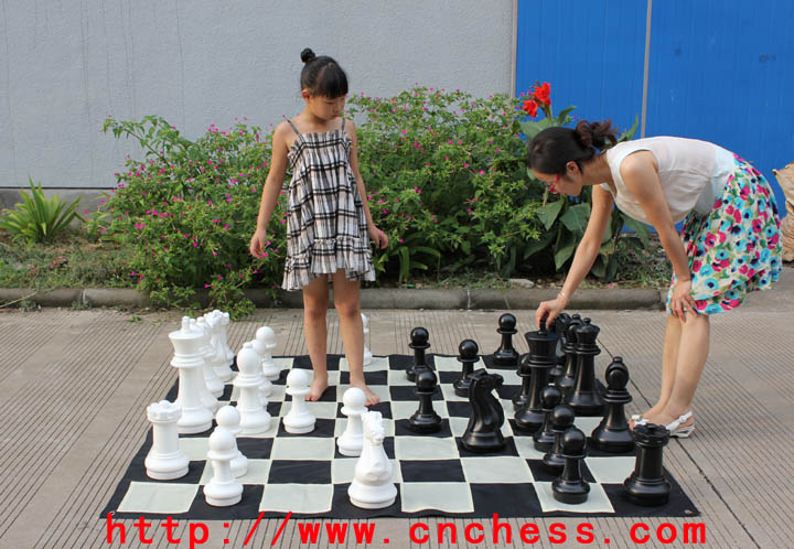 王高41CM 户外巨型花园国际象棋(包含布棋盘)