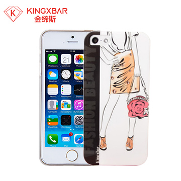 Kingxbar金缔斯 iphone5s手机壳 正品苹果5保护套iphone5水钻外壳