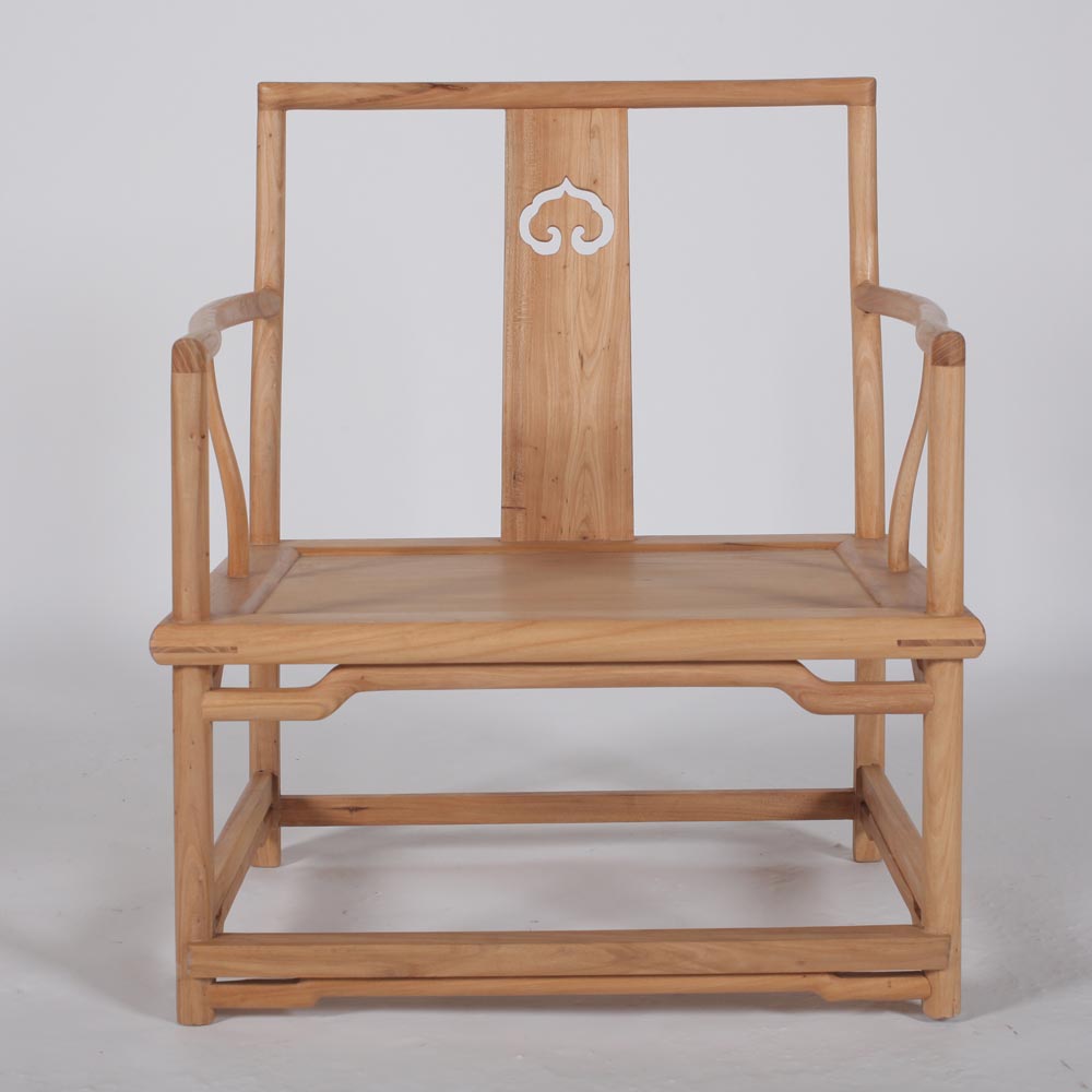 特价免漆中式矮椅 禅椅 沙发椅 老榆木椅 明式矮椅 免漆环保