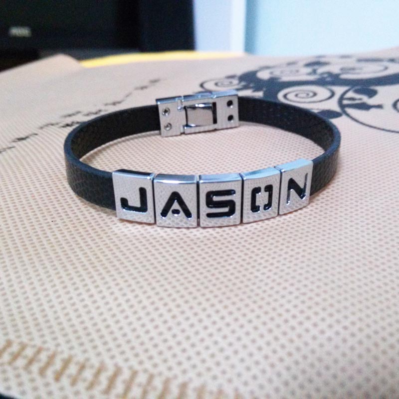 JASON字母手链 明星张杰款手链特价爆款送人礼品活动团购