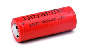 正品26650锂电池超大容量可充电锂电池强光手电筒专用6800mAH