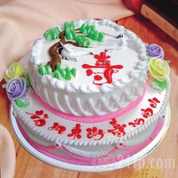 吉林市蛋糕 蛋糕速递 吉林市实体蛋糕店 生日蛋糕 双层蛋糕29
