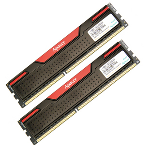 宇瞻Apacer 黑豹游戏玩家DDR3 1600 8G（4G*2）台式机内存条