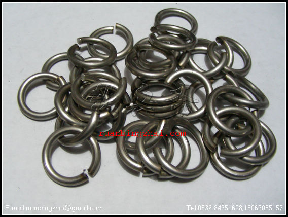 【软兵斋】定做各种规格不锈钢圆环九节鞭鞭环连接环00351