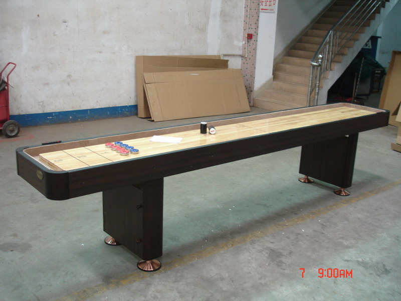 沙狐球桌沙弧桌游高端室内娱乐休闲器材实木超硬轨道不变形3.6米