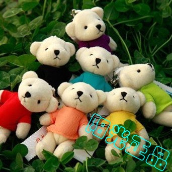 悠乐园倾情出品精装正版心情小熊毛绒公仔挂件收藏玩具玩偶大白熊