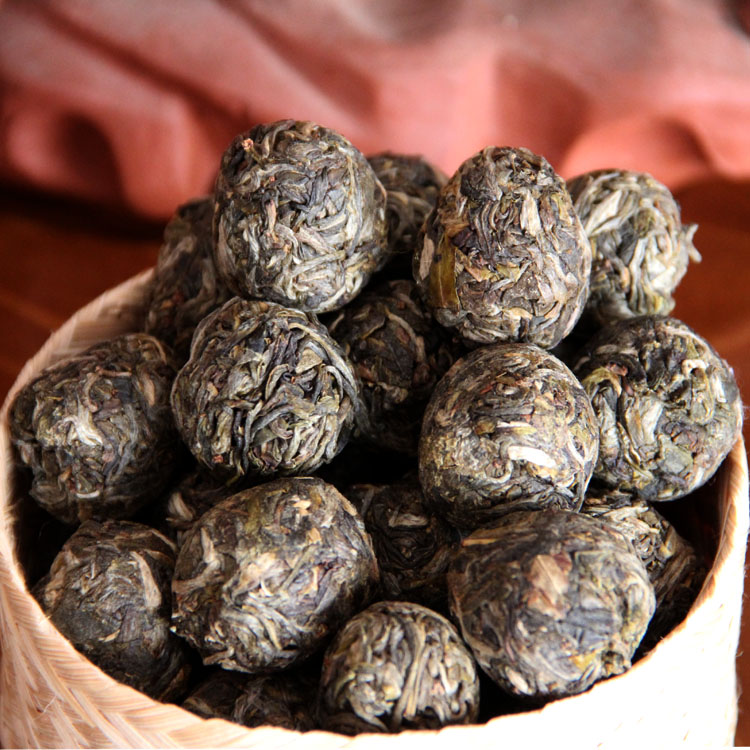 普洱茶生茶 纯手工冰岛纯古树小龙珠—天然清香 100克21元