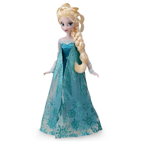 美国正版迪士尼frozen冰雪奇缘elsa公主女王公仔娃娃 现货包邮