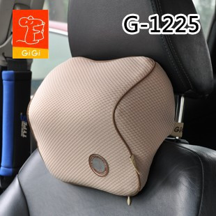正品GIGI 竹碳记忆棉汽车头枕 颈枕 颈椎枕 G-1107升级款G-1225